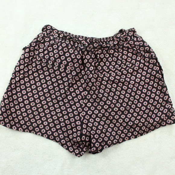 HOLLISTER Patterned Mini Shorts With Bow - Picture 4 of 6